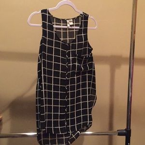 Sleeveless summer top